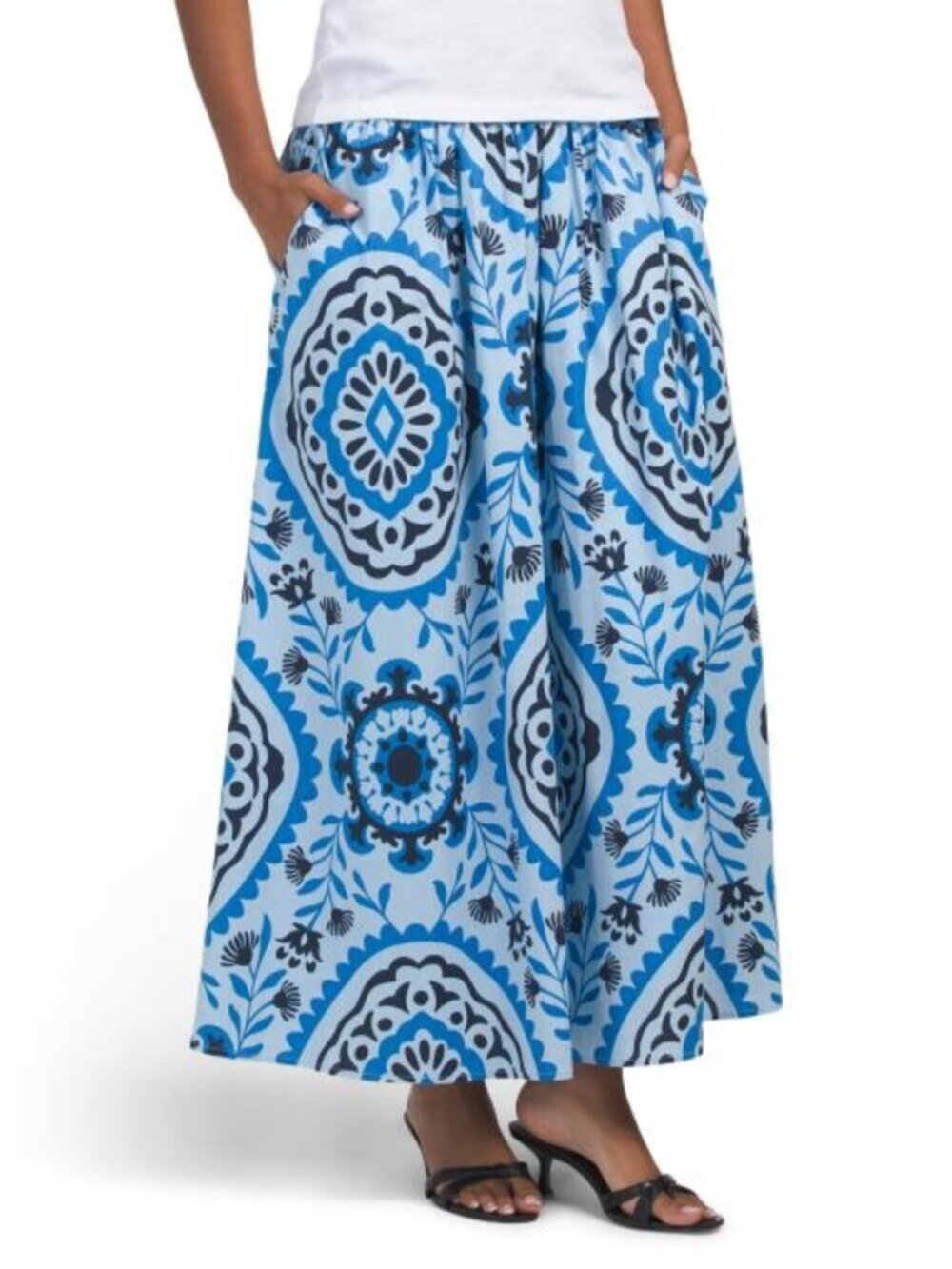 T TAHARI Pull On Maxi Skirt
